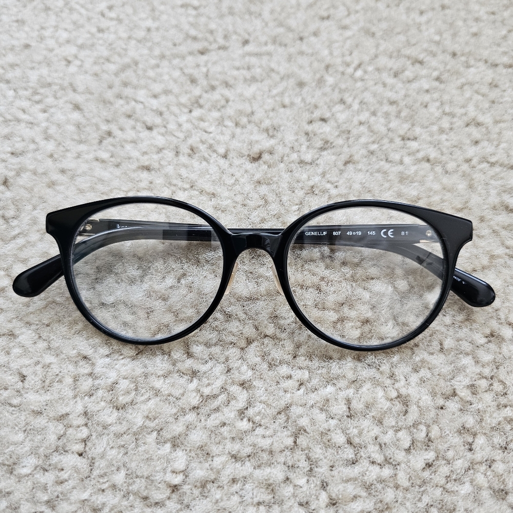 Kate Spade Genell eyeglasses full rim oval black 49-19-145